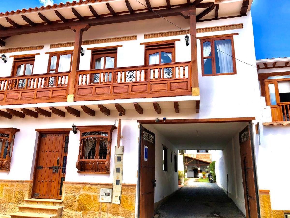 Hospederia Santa Ana Hotel Villa de Leyva Buitenkant foto